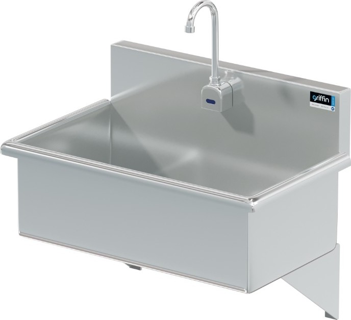 FHCSS64 Double Scrub Sink - Scrub Sinks - Future Health Concepts