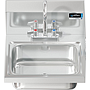 COMAL 30 HANDSINK WITH DECK FAUCET END SPLASH RIGHT