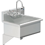 BLANCO 22 X 16 SCRUB UP SINK WALL W / WRIST BLADE HANDLES