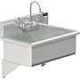 BLANCO 28 X 16 SCRUB UP SINK WALL W / WRIST BLADE HANDLES