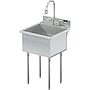 UTILITY SINK 21 X 18 W / PULL DOWN SPRAYER