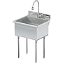 UTILITY SINK 24 X 18 W / PULL DOWN SPRAYER