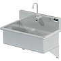 BLANCO 28 X 16 SCRUB UP SINK WALL W / ELECTRONIC FAUCET